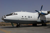UN-11001 @ SHJ - Avia Pusk Antonov 12 - by Yakfreak - VAP