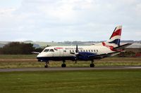G-LGNE @ INV - Loganair's G-LGNE in British Airways markings at Inverness, 2005. - by KeithMac