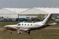 F-WKDL @ GPM - The third protoype Socata TBM at Grand Prairie.