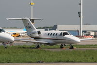 D-IWHL @ EBBR - parked on General Aviation apron (Abelag) - by Daniel Vanderauwera