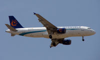 EC-KDD @ GCTS - Iberworld A320 on approach to Tenerife South
