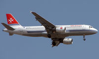 9H-AEN @ GCTS - Air Malta A320 on finals to Tenerife South