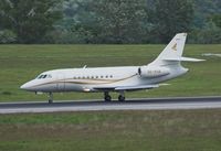 OE-HVA @ LOWW - COMTEL AIR Dassault-Falcon 2000 - by Delta Kilo