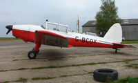 G-BCOY - Part of the Husband Bosworth Gliding Centre scene - by Terry Fletcher