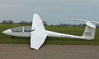 G-CKGX - Part of the Husband Bosworth Gliding Centre scene - by Terry Fletcher
