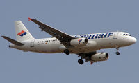 EC-HRP @ GCTS - Spanair A320 on approach to Tenerife South