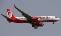 D-ABBF @ GCTS - Air Berlin B737 on approach to Tenerife South - by Terry Fletcher