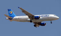 D-AICN @ GCTS - Condor A320 on approach to Tenerife South