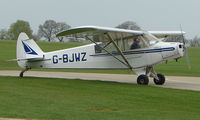 G-BJWZ @ EGBK - Visitor to the Sywell GA scene on Tiger Moth Fly-in Day in May 2008 - by Terry Fletcher