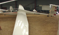 G-CGBZ - A recent addition to the British Register at Needwood Forest Gliding Centre - by Terry Fletcher