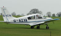 G-AZYA @ EGBK - No mistaking the registration of this aircraft !!! - by Terry Fletcher