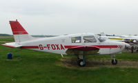 G-FOXA @ EGSF - Piper Pa-28-161  at Peterborough Conington - by Terry Fletcher