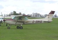 G-BWNB @ EGBK - Cessna 152 visiting Sywell - by Simon Palmer