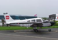 G-SIXT @ EGTB - PA-28 in Flying Club's 60th anniversary marks - by Simon Palmer