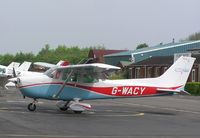 G-WACY @ EGTB - Cessna F172 based at Wycombe Air Centre - by Simon Palmer