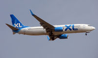 G-XLAK @ GCTS - Excel B737 on approach to Tenerife South