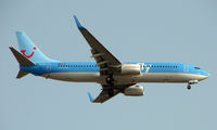 OO-JAF @ GCTS - TUI Belgium B737 on approach to Tenerife South