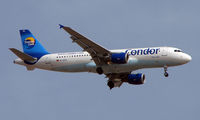 D-AICL @ GCTS - Condor A320 on approach to Tenerife South