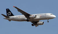 EC-INM @ GCTS - Spanair / Star Alliance A320 on approach to Tenerife South - by Terry Fletcher