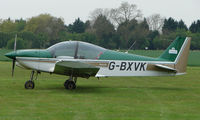 G-BXVK @ EGSP - Robin HR200 of the local Flying School at Peterborough Sibson - by Terry Fletcher