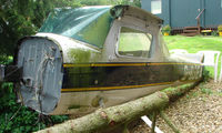 G-BGEA @ EGSP - A bent fuselage is all that remains of this Cessna after its July 2004 incident - by Terry Fletcher