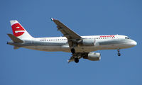 I-EEZG @ GCTS - Eurofly A320 on approach to Tenerife South - by Terry Fletcher