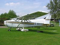 G-AVKG @ XBID - Cessna F172 at Bickmarsh/Bidford - by Simon Palmer