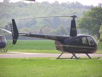 G-TGDL @ EGBW - Robinson R44 at Wellesbourne - by Simon Palmer