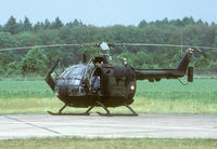 B-77 @ EHDL - For the air display during the Air Mobile Brigade this Bo-105 was flown back from Soesterberg to its former home Deelen. - by Joop de Groot