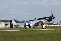 N51HY @ LAL - P-51D Quick Silver - by Florida Metal