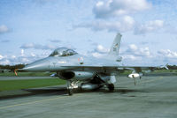 285 @ EKYT - This participant of the Tactical Fighter Meet rests in its dispersal. This F-16 flew with 332 Skvadron at the time. - by Joop de Groot