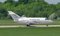 LY-HCW @ EGCC - The UEFA Cup Final (Soccer) in Manchester UK attracted a number of Airliners and Bizjet visitors - by Terry Fletcher