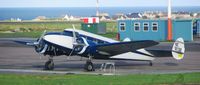N18130 - Lockheed 12A 1226 in Wick, Scotland - by Morgan Perry