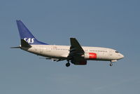 LN-RNO @ EBBR - arrival of flight SK4743 to rwy 02 - by Daniel Vanderauwera