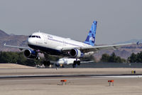 N627JB @ KLAS - jetBlue Airways - 'A Friend Like Blue' / 2005 Airbus A320-232 - by Brad Campbell