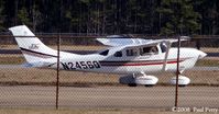 N2456Q @ RWI - Just in at Rocky Mount - by Paul Perry