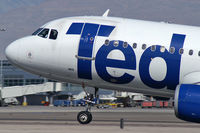 N459UA @ KLAS - Ted Airlines / 2000 Airbus Industrie A320-232 - by Brad Campbell