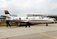 OE-GBA @ LOAV - scanned from paperpicture, used by Bannert Air
