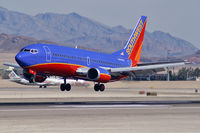 N669SW @ KLAS - Southwest Airlines / 1987 Boeing 737-3A4 - by Brad Campbell