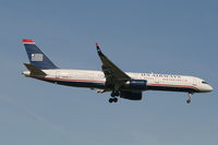 N200UU @ EBBR - arrival of flight US750 to rwy 02 - by Daniel Vanderauwera
