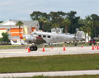 N1939K @ LAL - Beech E18S - by Florida Metal