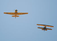 N48JC - Formation flight with N48TW over West Denver. - by Bluedharma