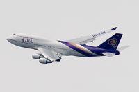 HS-TGH @ EGLL - Thai International 747-400 - by Andy Graf-VAP