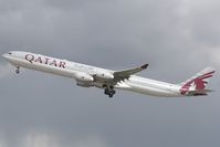 A7-AGB @ EGLL - Qatar Airways A340-600 - by Andy Graf-VAP