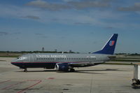 N203UA @ KORD - Boeing 737-300