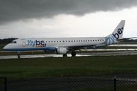 G-FBEB @ EGCC - Taken at Manchester Airport on a typical showery April day - by Steve Staunton