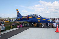 N139PJ @ LAL - L-39 in Blue Angels colors - by Florida Metal