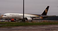 N437UP @ RDU - The older UPS bird on the ramp that day - by Paul Perry