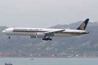 9V-SWL @ VHHH - Singapore Airlines 777-300 - by Andy Graf-VAP