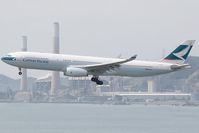 B-HLK @ VHHH - Cathay Pacific A330-300 - by Andy Graf-VAP